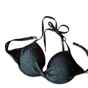 Victoria's Secret Bikini
Swimsuit Top 34B Underwire
Pushup Grey Leopard